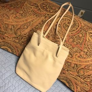 Nine West tan leather bag
